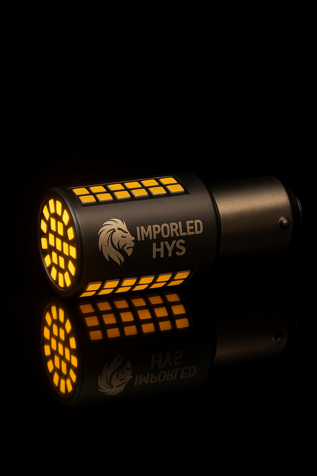 BOMBILLO 1141 DIRECCIONAL CRISTAL 10 LED AMARILLO FIJO